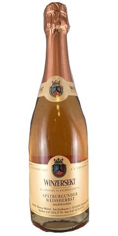 <br>Artikel-Nr.: 54<br>/  Spätburgunder Weissherbst halbtrocken Winzersekt 0,75<br>